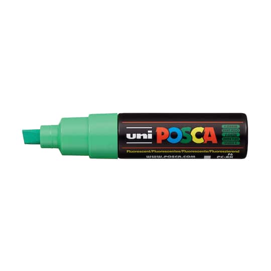 Hoorzitting Boos worden Gedetailleerd Uni POSCA PC-8K Broad Chisel Tip Paint Marker | Michaels